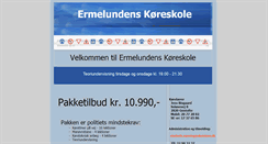 Desktop Screenshot of ermelundenskoreskole.dk