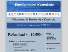 Tablet Screenshot of ermelundenskoreskole.dk